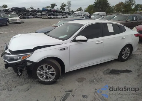 2017 Kia Optima Lx from USA, damaged, VIN 5XXGT4L34HG166986